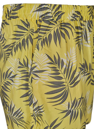 Shorts with loose fit, YELLOW PALM, Packshot image number 3