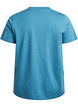 Basic cotton T-shirt with round neck, Grey, Packshot image number 1