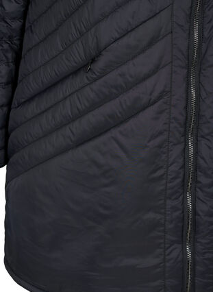 Quilted lightweight jacket, Black, Packshot image number 3