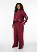 Sporty trousers with straight legs and side stripes, T. Port Orch Stripe, Model image number 0