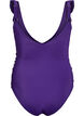 Swimsuit with ruffles and removable inserts, Purple, Packshot image number 1