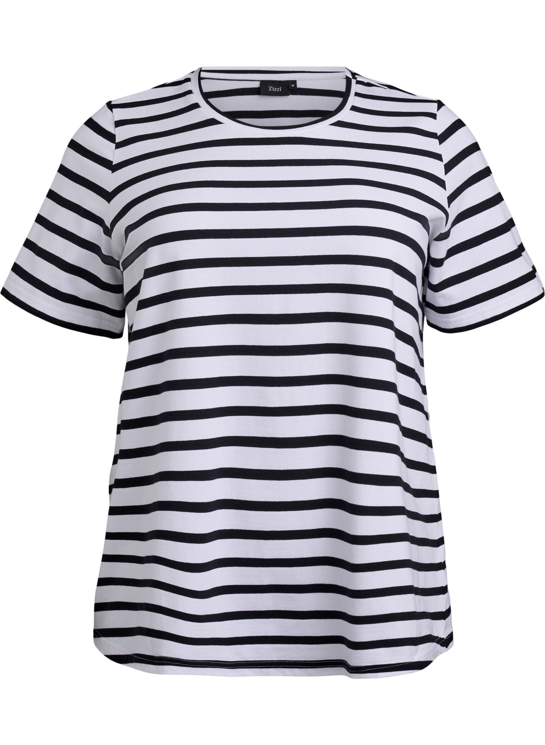 Striped T-shirt in organic cotton