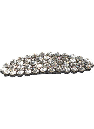 Hair clip with gems, White Shimmer, Packshot image number 0
