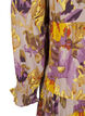 Long-sleeved tunic with floral print, Purple Flower, Packshot image number 3