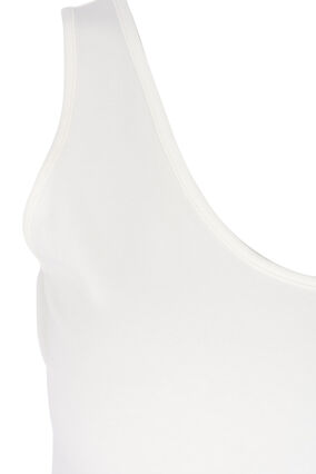 Vest top with lace trim, Vanilla Ice, Packshot image number 2
