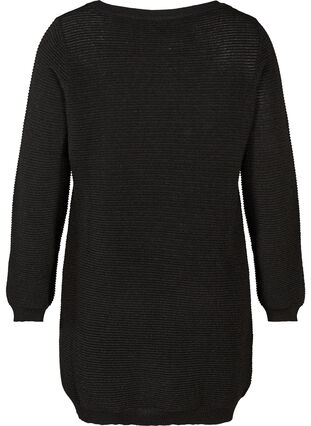 Knit dress, Black, Packshot image number 1