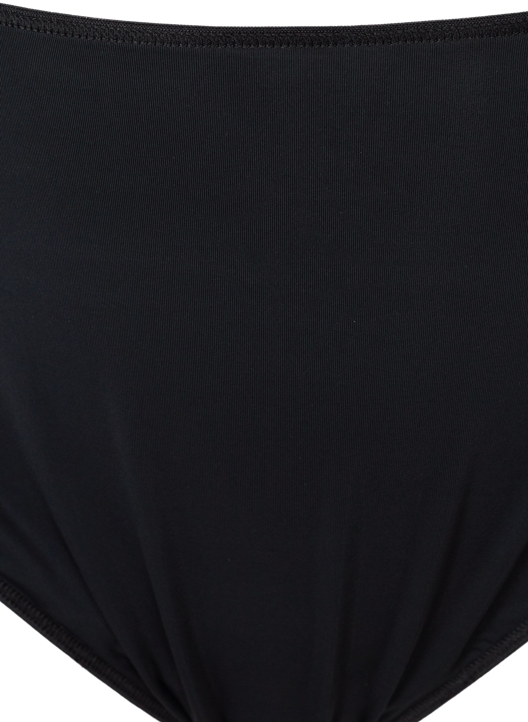 Zizzifashion 3 pack G-string with a lace trim, Black, Packshot image number 2