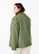 Short trench coat with pockets, Green, Model image number 2