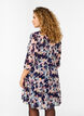 Tunic with floral print and lurex, Night Sky AOP Flower, Model image number 1