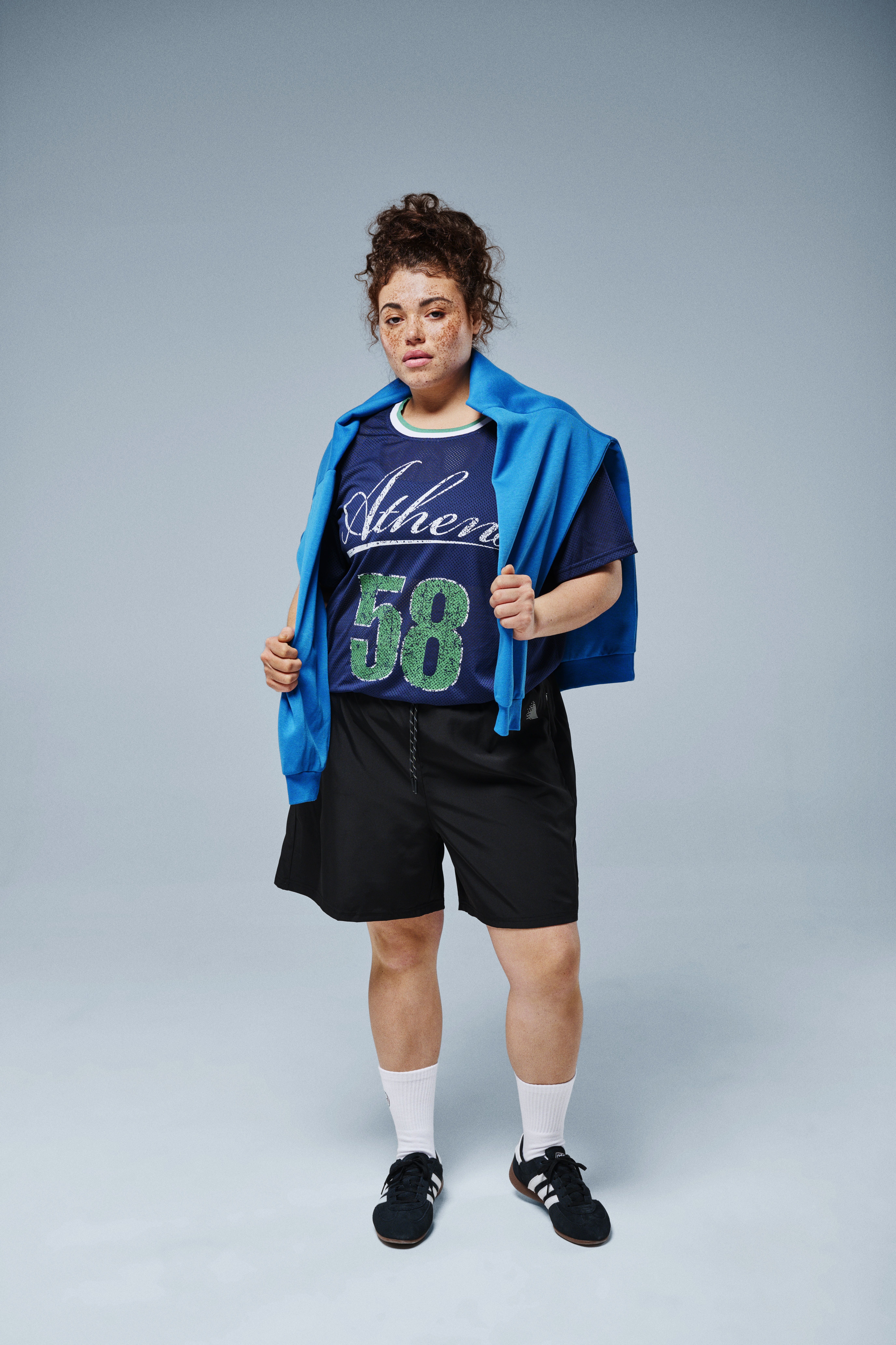 Zizzifashion Sports jersey in mesh, , Model