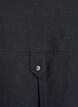 Shirt blouse with button detail at the back, Black, Packshot image number 4