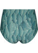 Bikini briefs with print and a high waist, Green, Packshot image number 1