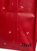 Shopping bag with zipper, Red, Packshot image number 2