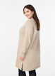 Short knit dress with rhinestones, Beige, Model image number 2