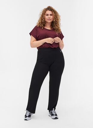 Trousers, Black, Model image number 3