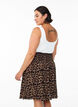 Short skirt with smocked waist, Brown, Model image number 2