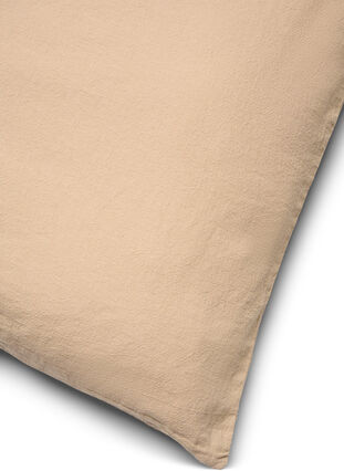 Cotton pillowcase, Light Taupe, Packshot image number 2