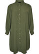 Long shirt with a light texture, Green, Packshot image number 0