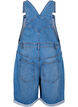 Denim overalls shorts, Light Blue, Packshot image number 1