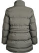 Mid-length puffer jacket with adjustable waist, Dark Grey, Packshot image number 1