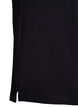 Short jersey skirt with slit, Black, Packshot image number 2