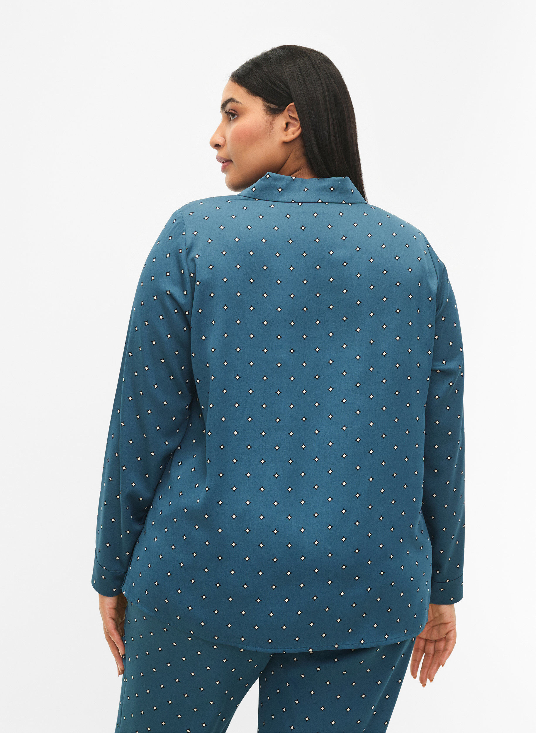 Zizzifashion Printed nightshirt, Green, Model image number 1