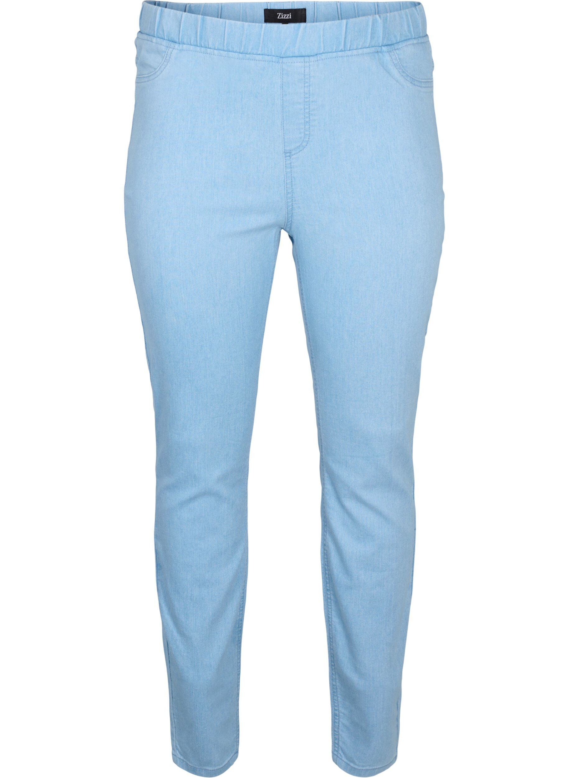 Zizzifashion Jeggings with pockets, Light blue, Packshot image number 0