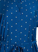 Midi shirt dress with polka dots, Blue, Packshot image number 2