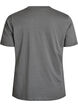 Basic cotton T-shirt with round neck, Grey, Packshot image number 1