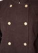 A-line coat with gold buttons, Brown, Packshot image number 2