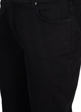 Cropped Mille mom jeans, Black, Packshot image number 2