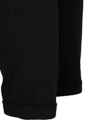 Cotton trousers, Black, Packshot image number 3