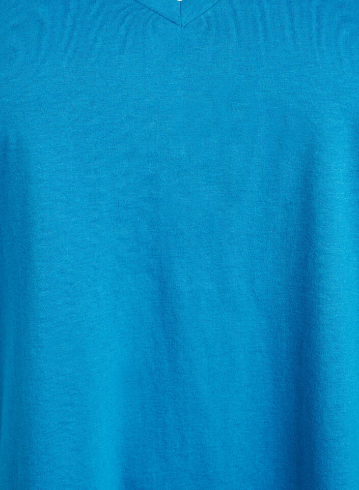 FLASH - V-neck T-shirt, Blue, Packshot image number 2