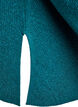 Knitted jumper with a diagonal pattern and raglan sleeves, Green, Packshot image number 3