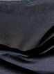 High-waisted cotton overnight period panties, Black, Packshot image number 3