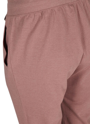 Sweatpants with pockets, Rose Taupe Melange, Packshot image number 3