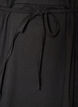 Cotton dress with broderie anglaise sleeves and a tie-waist, Green, Packshot image number 3
