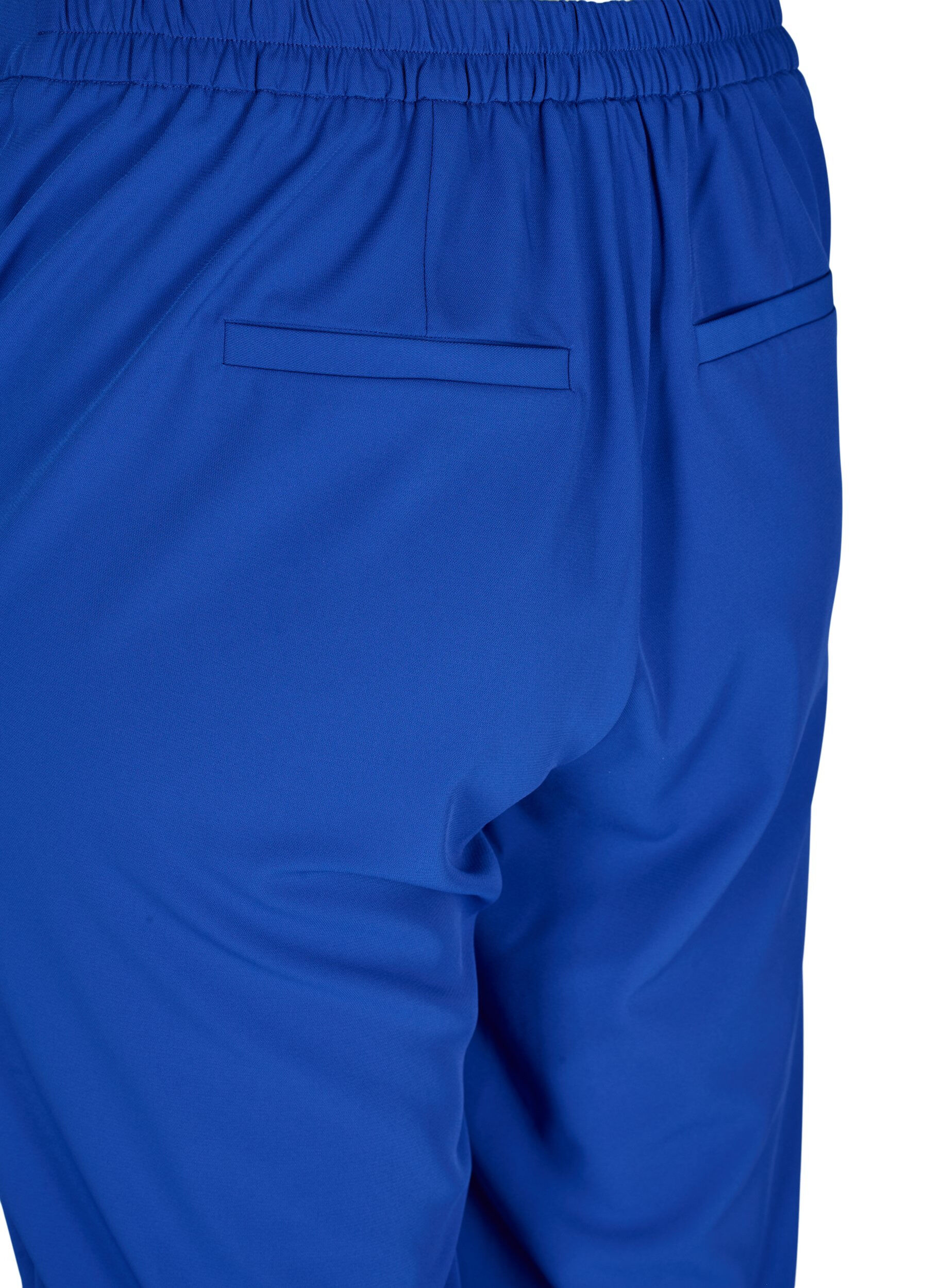 Zizzifashion Classic trousers with pockets, Blue, Packshot image number 3