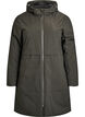 Winter jacket with adjustable waist, Green, Packshot image number 0