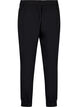 Trousers with elasticated waist and ankle, Black, Packshot image number 1