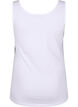 Cotton basic top, White, Packshot image number 1