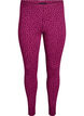 Ankle-length leggings in viscose, Pink, Packshot image number 0