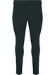 Close-fitting trousers with zipper details, Green, Packshot image number 1