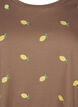 Organic cotton T-shirt with lemons, Coca M. Lemon Emb., Packshot image number 2