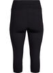 3/4 training leggings with pockets, Black, Packshot image number 1
