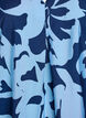 Knee-length dress with print and V-neck, Blue, Packshot image number 2