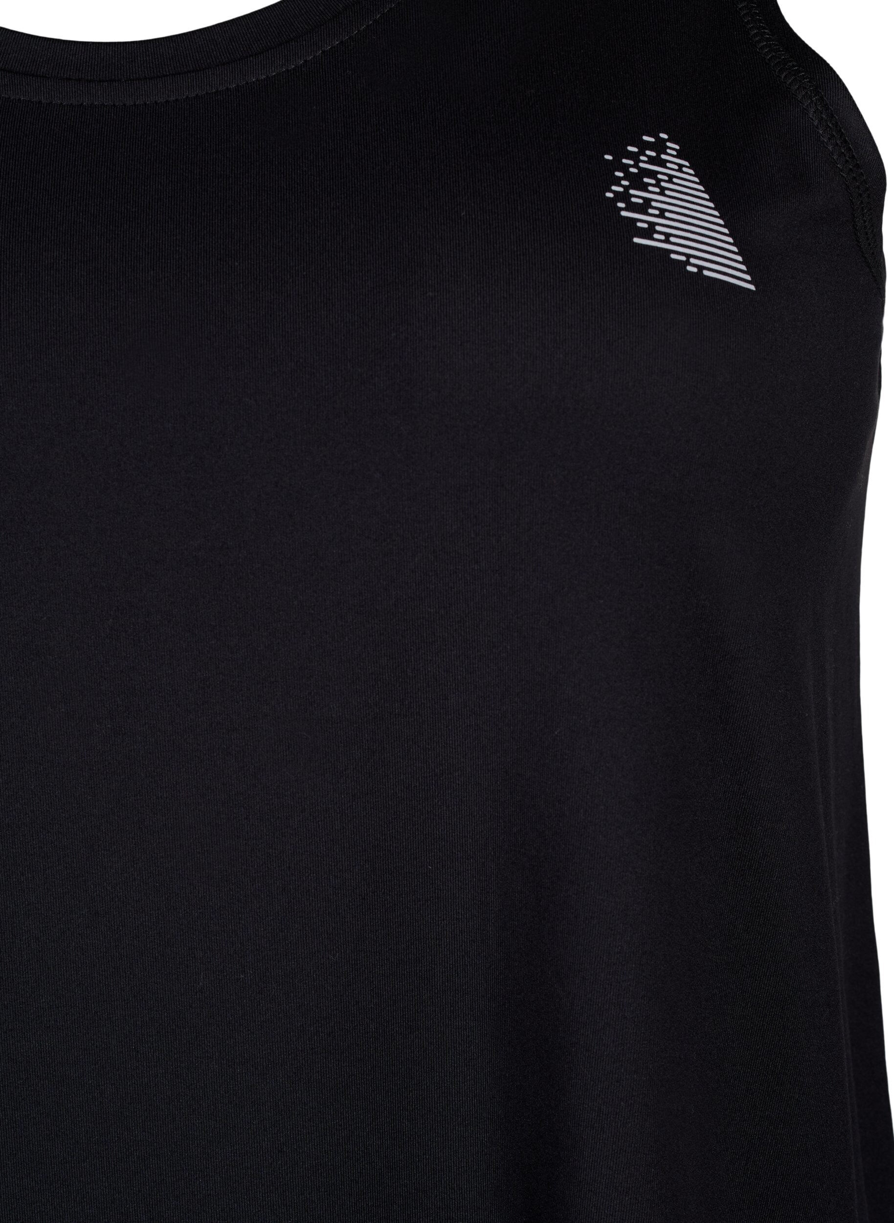 Zizzifashion Training top with a round neck, Black, Packshot image number 2