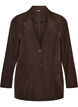 Blazer with pockets and slits, Brown, Packshot image number 0