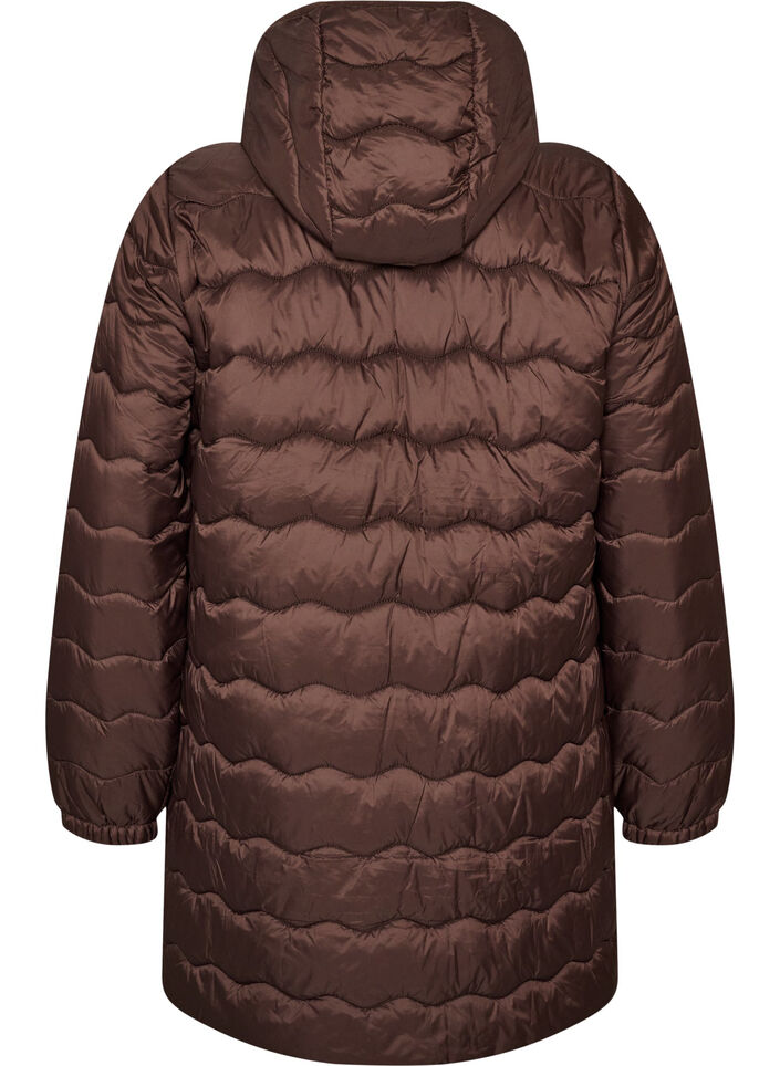 Quilted jacket, Brown, Packshot image number 1