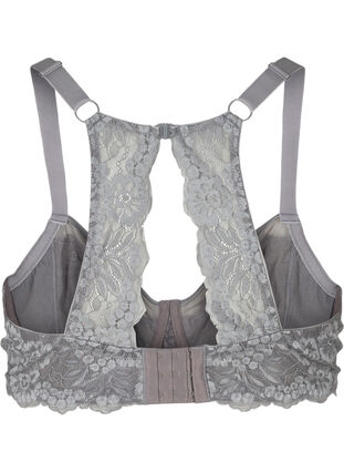 Figa underwired bra with lace back, Smoked Pearl, Packshot image number 1